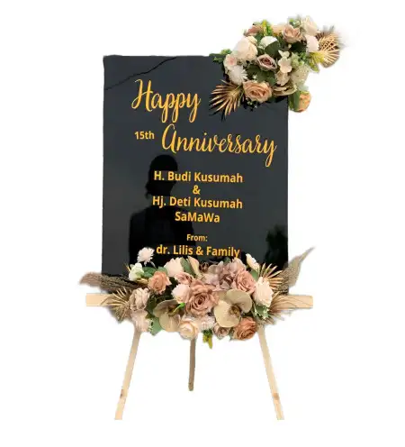 Papan Bunga Akrilik Balonggemek